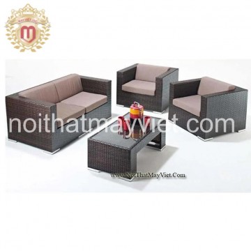 Bàn Ghế Sofa Mây Tre BGSF0015